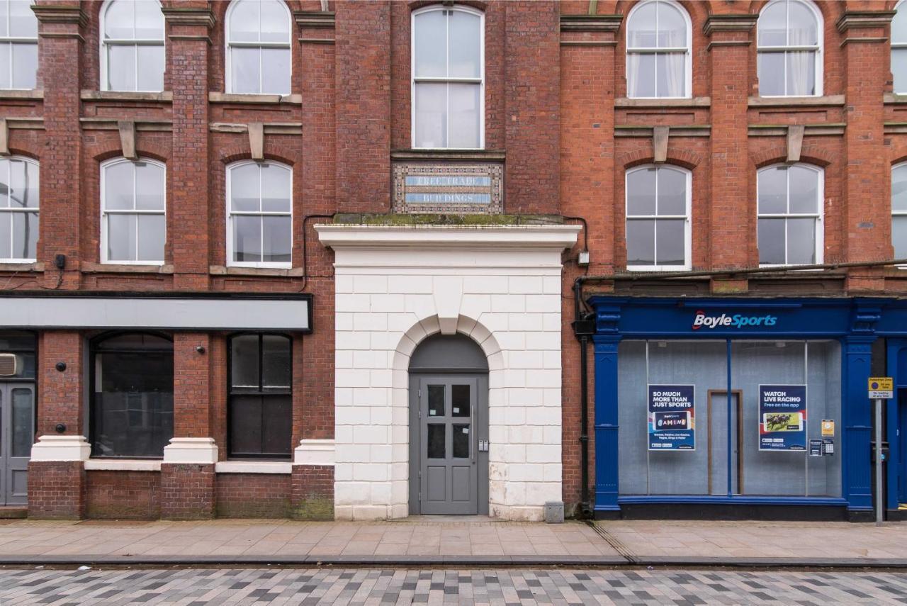 Sublime Stays Webberley Stylish Studio Stoke City Centre Exterior foto