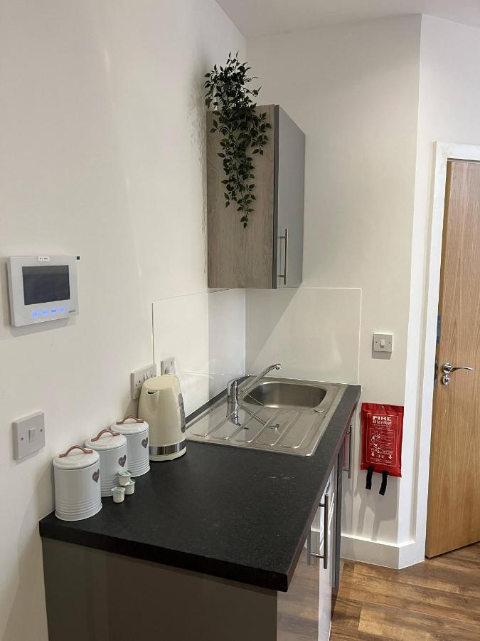 Sublime Stays Webberley Stylish Studio Stoke City Centre Exterior foto